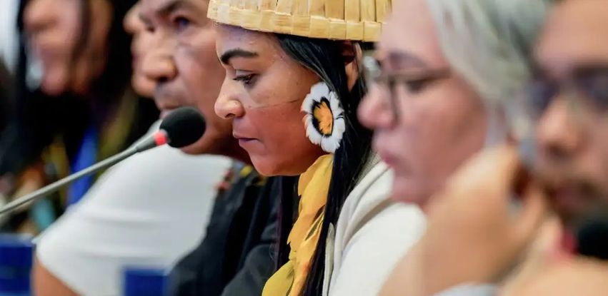 Cerimônia de abertura da convenção de espécies migratórias COP15 Brasil