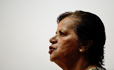 Rio de Janeiro (RJ), 14/03/2025 - Marli da Silva Oliveira, filha de ex-internos da Colonia de hanseníase do Hospital Colônia de Curupaiti, localizado em Jacarepaguá. Foto: Tânia Rêgo/Agência Brasil