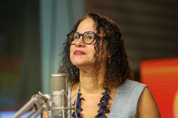 Brasília (DF) 16/10/2025 - A Ministra da Ciência, Tecnologia e Inovações, Luciana Santos, no programa Bom Dia, Ministra. Foto: Fabio Rodrigues-Pozzebom/ Agência Brasil
