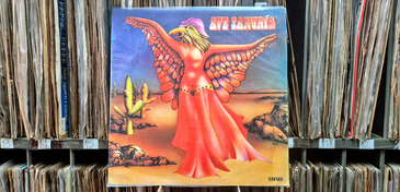 Capa do álbum por Ave Sangria/Produção Capa do álbum por Ave Sangria