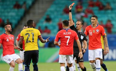 Chile e Equador jogam em Salvador pela Copa América