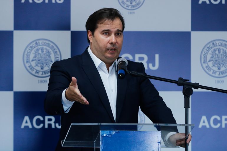 Rocrigo Maia faz palestra na ACRJ | Agência Brasil