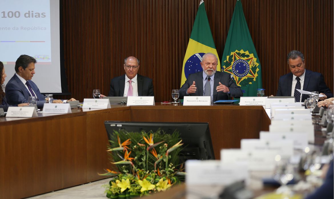 Brasília (DF) 14/03/2023 - Presidente Luiz Inácio Lula da Silva faz reuniāo ministerial da área social.  Foto: José Cruz/ Agência Brasil