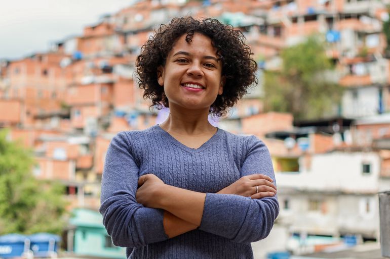 São Paulo (SP), 23/05/2025 -  Kaliane ferreira Rodrigues
 (24 anos).
Trabalho digno ainda é exceção para população negra, aponta estudo do Geledés 
levantamento evidencia permanência do racismo estrutural nas formas de inserção da população negra no mercado de trabalho brasileiro
Foto: Cadu Pinotti/Agência Brasil