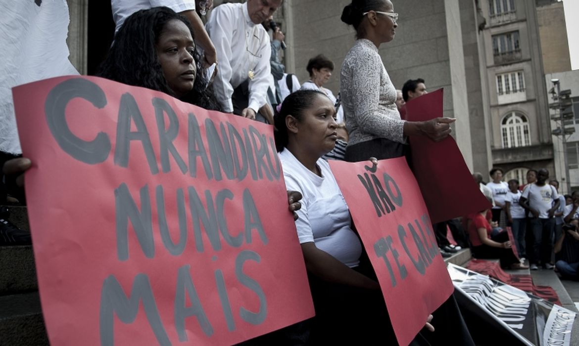 Em 2012, protesto em São Paulo lembrou os 20 anos do Massacre do Carandiru