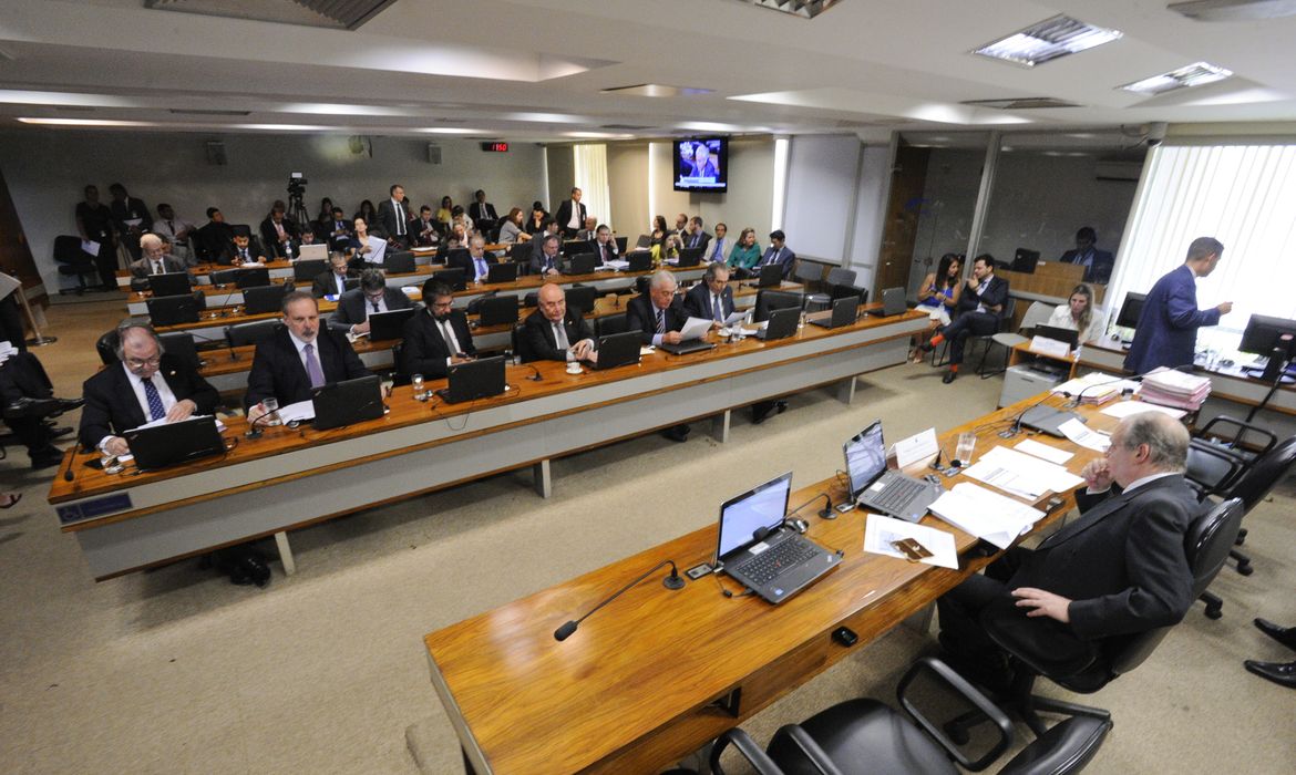 Comissão de Assuntos Econômicos (CAE) realiza reunião deliberativa com 12 itens (Edilson Rodrigues/Agência Senado)