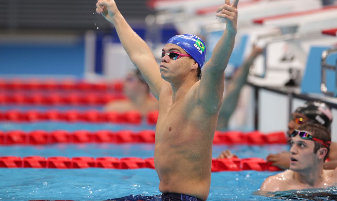 Gabriel Bandeira ouro natação Paralimpíada