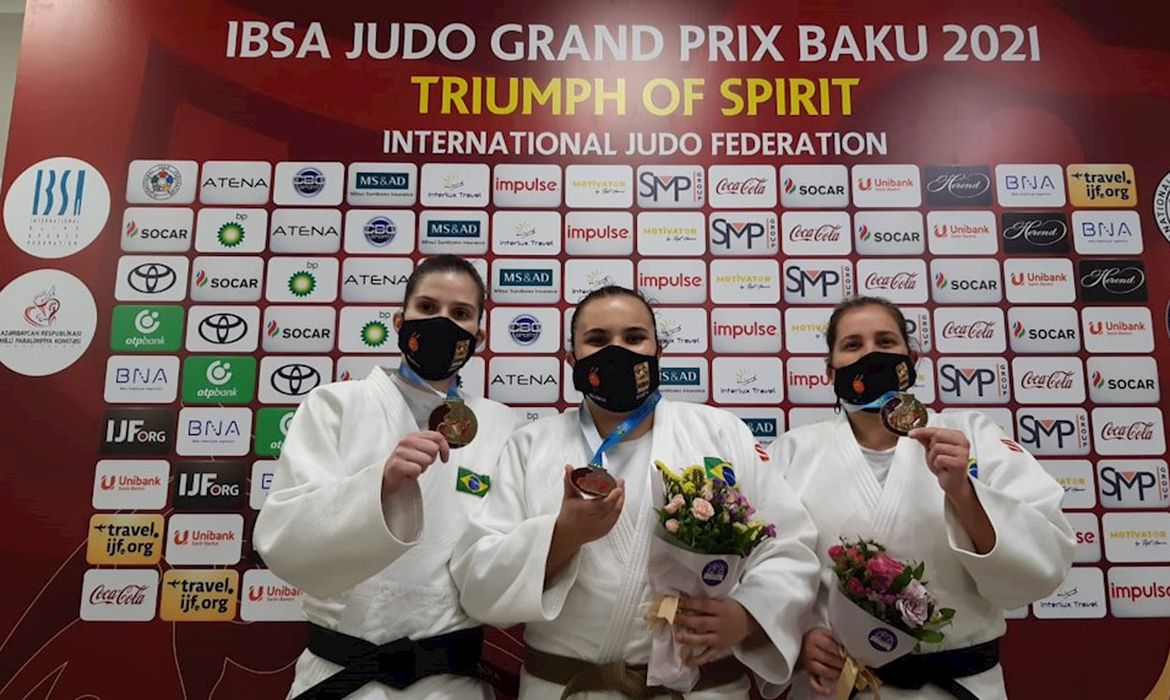 Judocas conquistas dois ouros e um bronze no Grand Prix de Baku