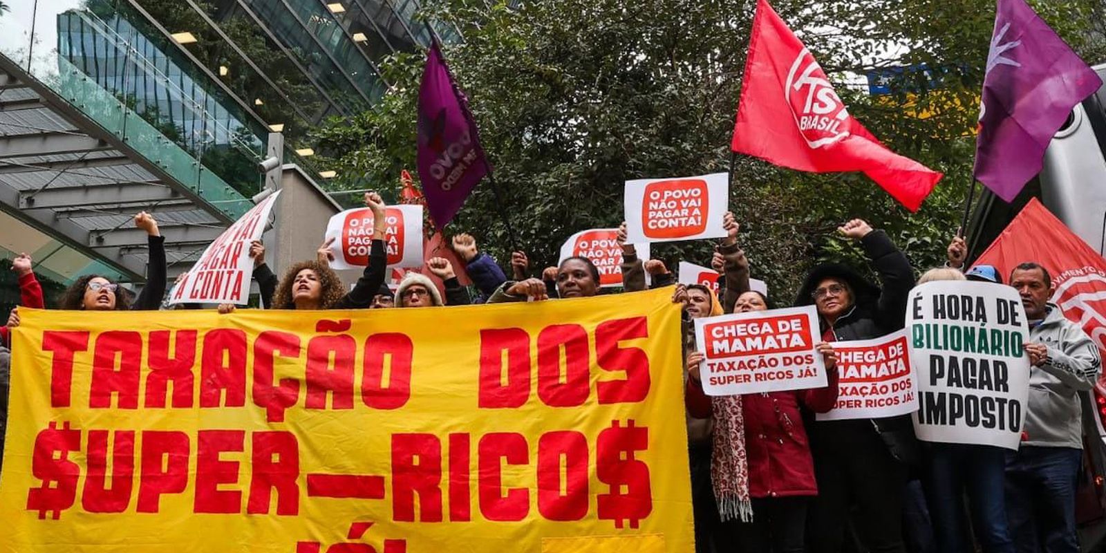 Movimentos populares lançam carta e plebiscito por justiça tributária Movimentos populares lançam carta e plebiscito por justiça tributária