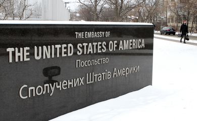 US embassy in Kiev, Ukraine