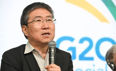 Rio de Janeiro (RJ), 15/11/2024- Ha Joon Chang (Coreia do Sul), Professor e escritor. Foto: Alexandre Brum/G20