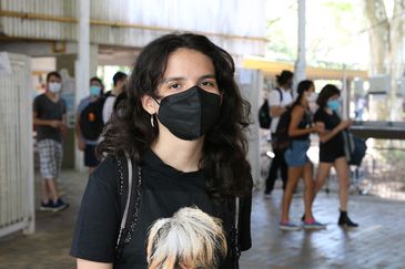 Ana Mércia Mendes Brandão, estudante de jornalismo da Universidade de São Paulo - USP, fala sobre o retorno das aulas presenciais.