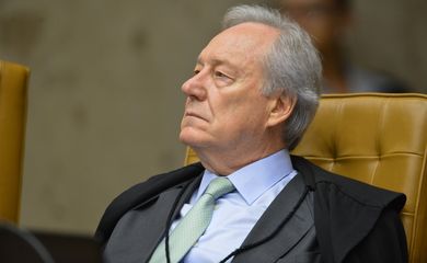 Ministro Ricardo Lewandowsk, durante a segunda parte da sessão de hoje (23) para julgamento sobre a validade da prisão em segunda instância do Supremo Tribunal Federal (STF).