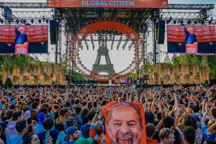Paris, França, 22.06.2023 – Presidente Lula discursa no evento “Power Our Planet”, em Paris. Foto: Ricardo Stuckert/PR