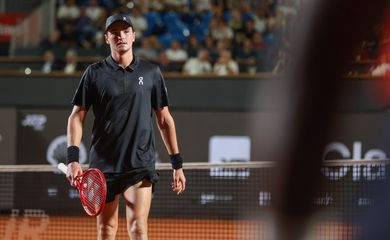 Rio de Janeiro (RJ), 20/02/2026 - O tenista João Fonseca no Rio Open de Tenis. Foto: Fotojump/Rio Open