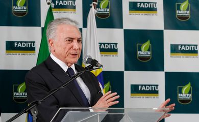 O presidente Michel Temer participa em Itu (SP) da cerimônia de inauguração do Centro de Memória Michel Temer.