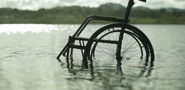 Cadeira de rodas do Vô Rui