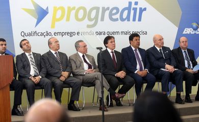Brasília - O presidente da República, Michel Temer, participa da Cerimônia de Lançamento do Plano PROGREDIR (Antonio Cruz/ Agência Brasil)