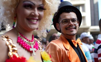 19ª edição, Parada do Orgulho LGBT de São Paulo cobra respeito e igualdade (Daniel Mello/Agência Brasil)