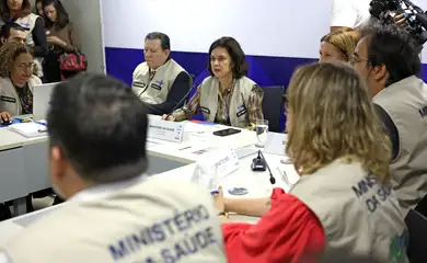 Brasília (DF), 15.08.2024 - A ministra da Saúde, Nísia Trindrade, fala durante instalação do Centro de Operações de Emergência em Saúde para coordenar ações de resposta à Mpox (COE-Mpox). Foto: José Cruz/Agência Brasil