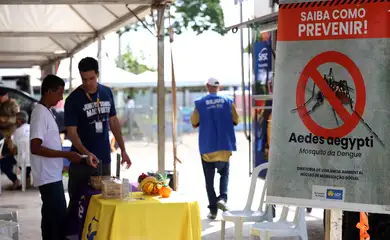 Brasília (DF), 14/12/2024 - Campanha do Dia D de combate a dengue. Foto: José Cruz/Agência Brasil