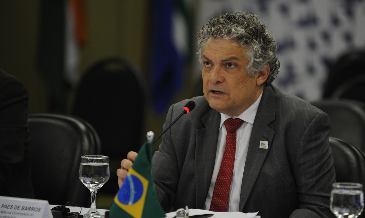 Ricardo Paes de Barros, subsecretário de Ações Estratégicas da SAE/PR, durante reunião de ministros do Brics (Brasil, Rússia, Índia, China e África do Sul), no Palácio Itamaraty (José Cruz/Agência Brasil)