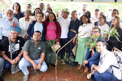 Brasília (DF), 28/04/2025 - A ministra do Meio Ambiente, Marina Silva, participa da comemoração do Dia Nacional da Caatinga com ações para proteção do bioma. Foto: Valter Campanato/Agência Brasil