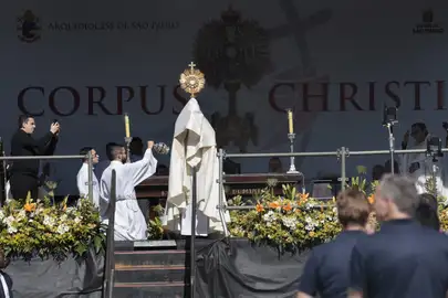 São Paulo (SP), 19/06/2025 -  Solenidade de Corpus Christi na Catedral da Sé, presidida pelo Cardeal Odilo Scherer.  Foto: Paulo Pinto/Agência Brasil