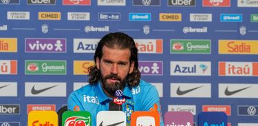 Alisson, goleiro da Seleção Brasileira