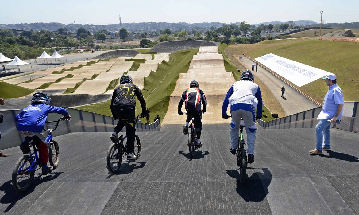 pista de ciclismo BMX do Complexo Esportivo de Deodoro (Divulgação/Prefeitura do Rio)