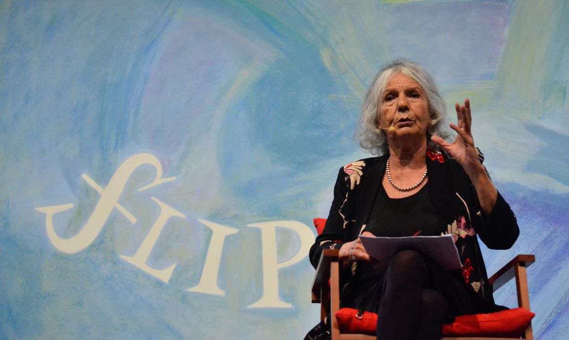 A professora Beatriz Sarlo participa da sessão de abertura da Flip 2015 - Festa Literária Internacional de Paraty, com a mesa literária: As Margens de Mário (Tânia Rêgo/Agência Brasil)