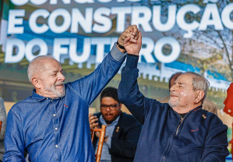 Buri (SP), 23.07.2024 - Presidente da República, Luiz Inácio Lula da Silva, durante cerimônia de celebração dos 10 anos de atividades do Campus Lagoa do Sino da UFSCar e anúncios de investimentos do Ministério da Educação, no Campus Lagoa do Sino da Universidade Federal de São Carlos (UFSCar). Foto: Ricardo Stuckert/PR