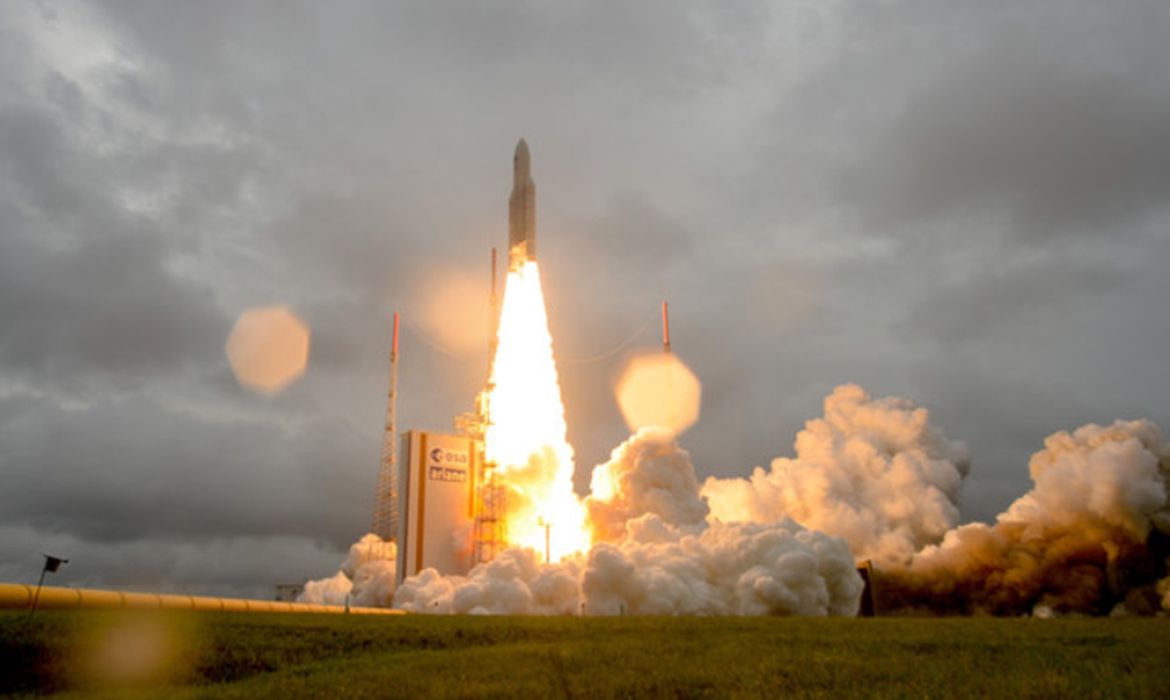 Foguete Ariane,  Agência Espacial Europeia.