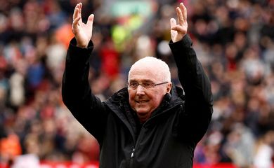 Sven-Goran Eriksson em Liverpool
23/3/2024    Action Images via Reuters/Jason Cairnduff