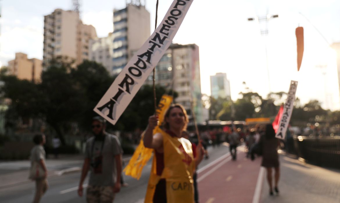 Manifestação Greve Geral São Paulo
