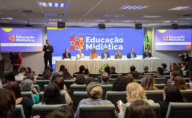 Brasília (DF), 29/10/2024 - Abertura da segunda edição da 2ª Semana Brasileira de Educação Midiática (SBEM) foi realizada no auditório do Anexo do Ministério da Educação. Foto: Vitor Vasconcelos/Secom