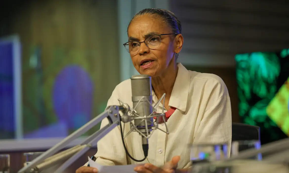 Brasília (DF) 17/09/2024 A ministra do Meio Ambiente e Mudança do Clima, Marina Silva, participa do programa Bom Dia, Ministra Foto: Fabio Rodrigues-Pozzebom/ Agência Brasil