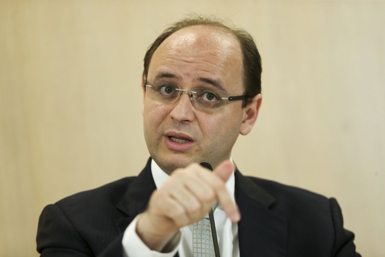 O ministro da Educação, Rossieli Soares, divulga os resultados do Sistema de Avaliação da Educação Básica (Saeb) de 2017.