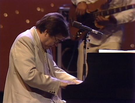 Tom Jobim em apresentação de 1987 na TVE/RJ
