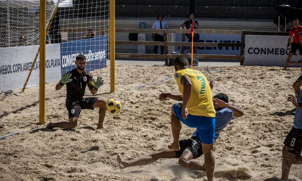 brasil, uruguai, copa américa de beach soccer