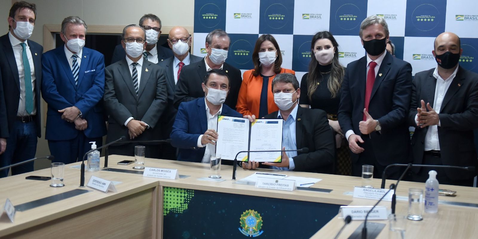 Infraestrutura receberá recursos de Santa Catarina para obras viárias