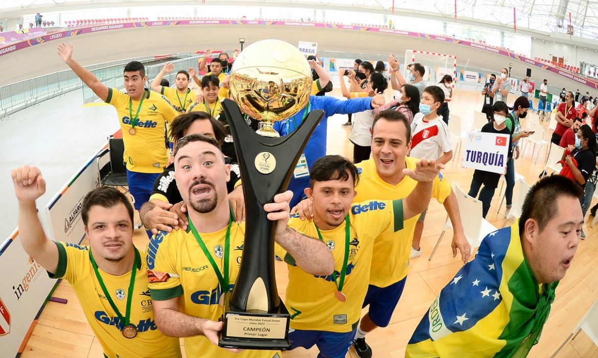 seleção brasileira - futsal Down