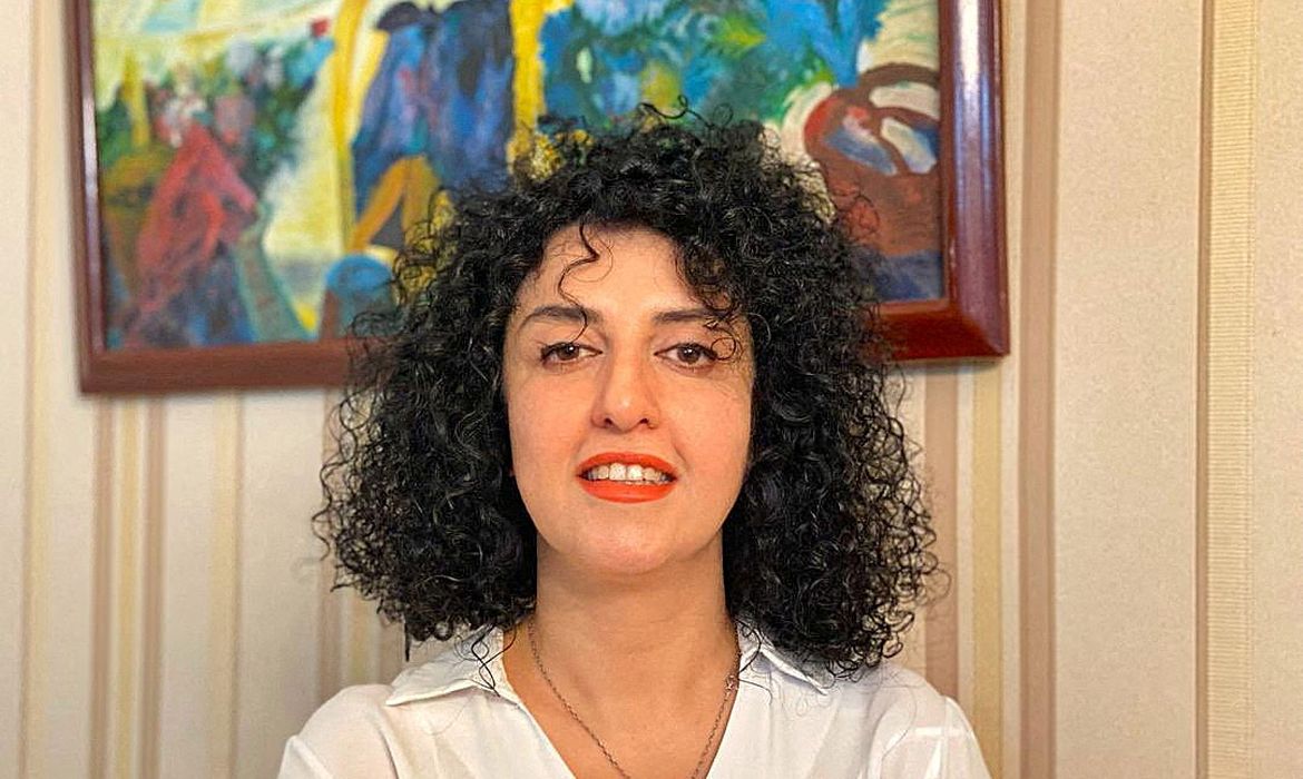 FILE PHOTO: Iranian human rights activist and the vice president of the DHRC Narges Mohammadi. Mohammadi family/REUTERS/File