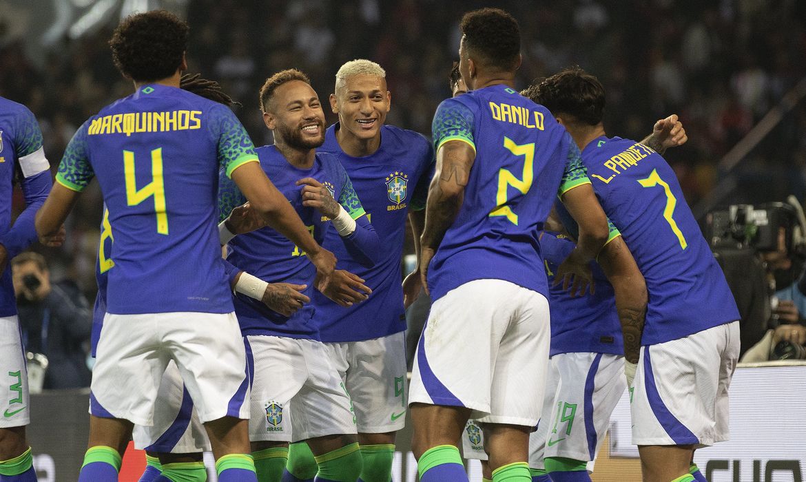 Brasil goleia Tunísia em último amistoso antes da Copa do Mundo - Catar 2022 - em 27/09/2022