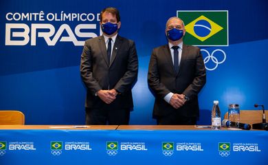 Atual presidencia do COB Marco La Porta Vice Presidente e Paulo Wanderley Presidente vencem as Eleições do Comitê Olímpico do Brasil de 2020 - Dia 07 de outubro de 2020, Rio de Janeiro/RJ