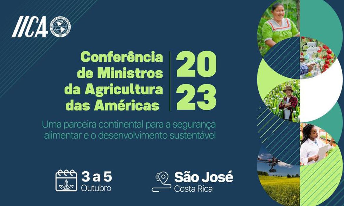 Costa Rica - Conferência de Ministros da Agricultura começa hoje na Costa Rica
Autoridades vão debater segurança alimentar nas Américas. Arte: IICA