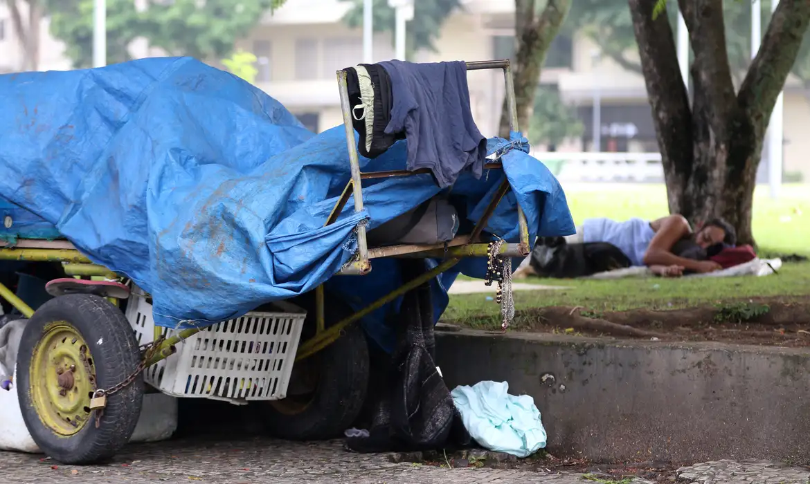Desigualdade social, população de rua, pobreza, economia
Foto: Tânia Rêgo/Agência Brasil/Arquivo
