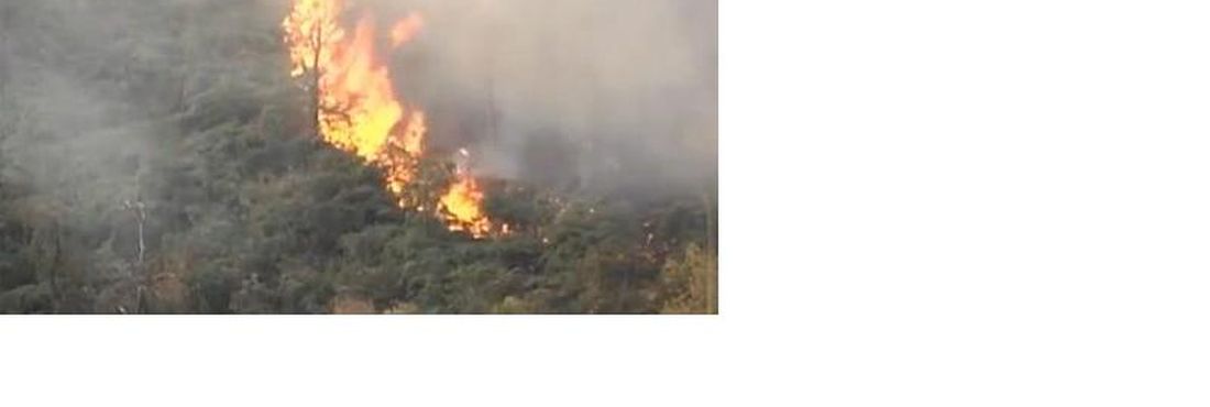Incêndio no Parque Nacional da Serra da Canastra, no Centro- Oeste de Minas Gerais, continua desafiando bombeiros