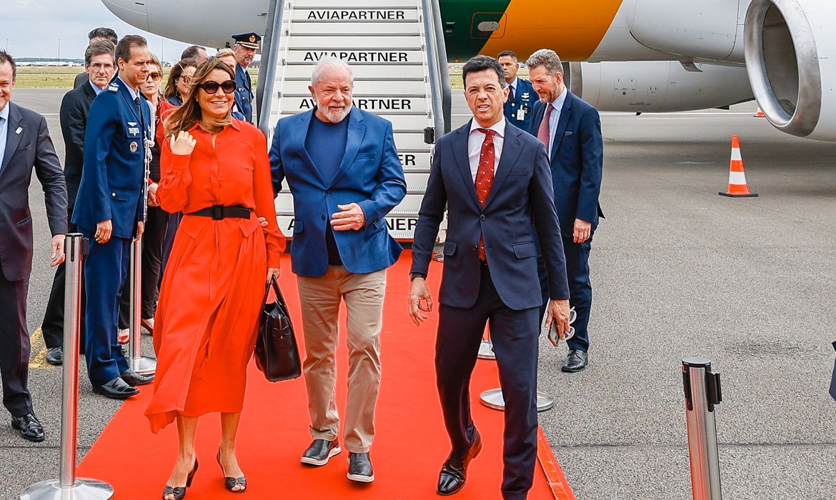 Bruxelas- (Bélgica) Presidente Luiz Inácio Lula da Silva (PT) chegou neste domingo (16) a Bruxelas, capital da Bélgica. Foto Ricardo Stuckert/ PR