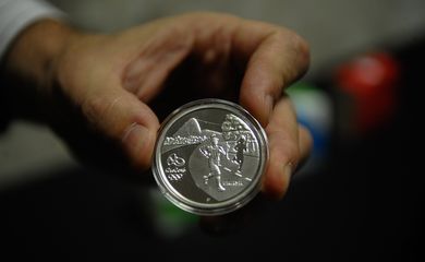 Banco Central lança oficialmente no Rio as moedas comemorativas das Olimpíadas Rio 2016 (Tomaz Silva/Agência Brasil)